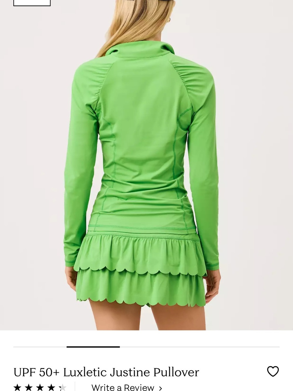Lilly Pulitzer Luxletic Justine Pullover - Picture 9 of 10
